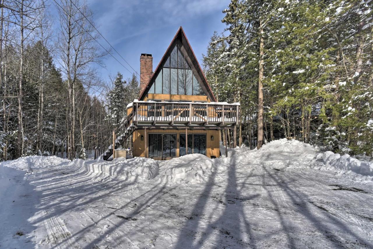 Cozy A-Frame Cabin With Pool Table 8 Mi To Mt Snow! Villa Wilmington Kültér fotó