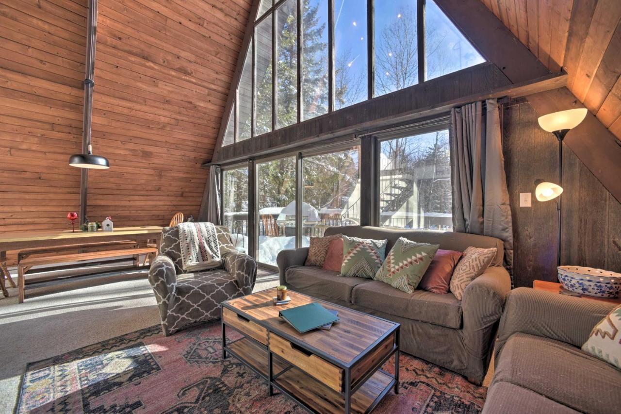 Cozy A-Frame Cabin With Pool Table 8 Mi To Mt Snow! Villa Wilmington Kültér fotó